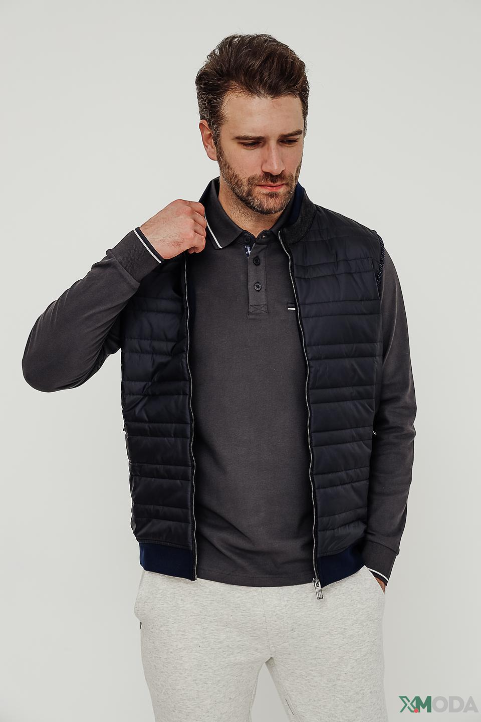 Жилет стеганый Ragman темно-синий