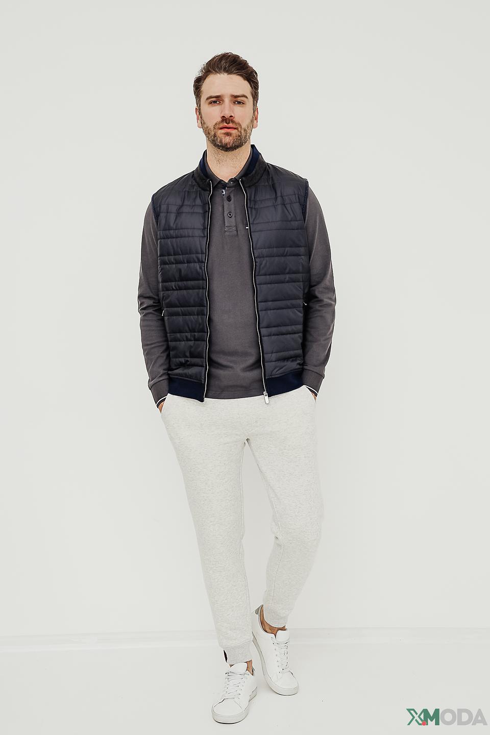 Жилет стеганый Ragman темно-синий