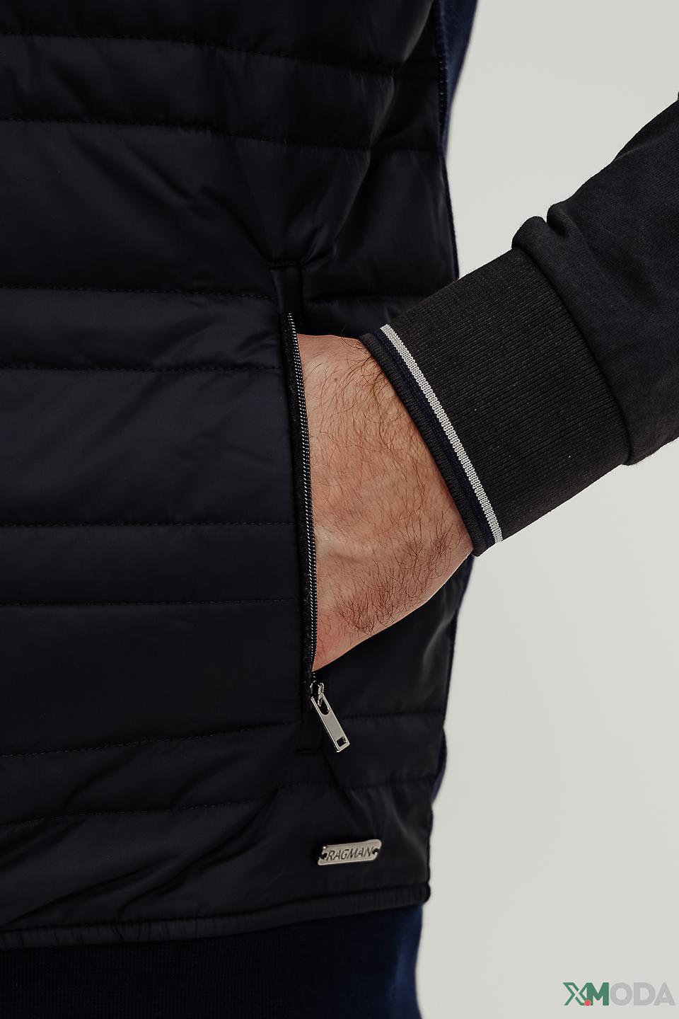 Жилет стеганый Ragman темно-синий