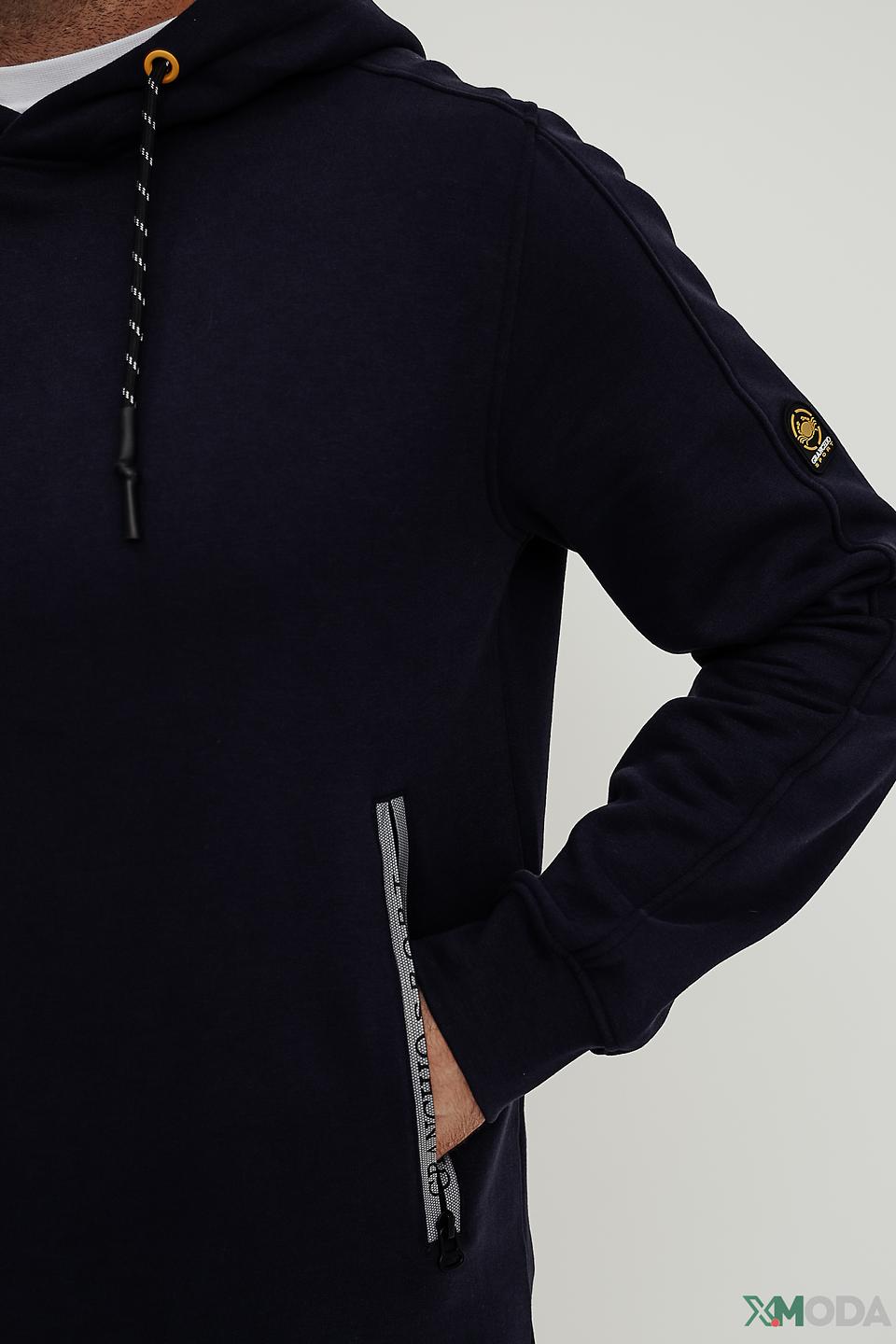 Худи Granchio мужской тёмно-синий