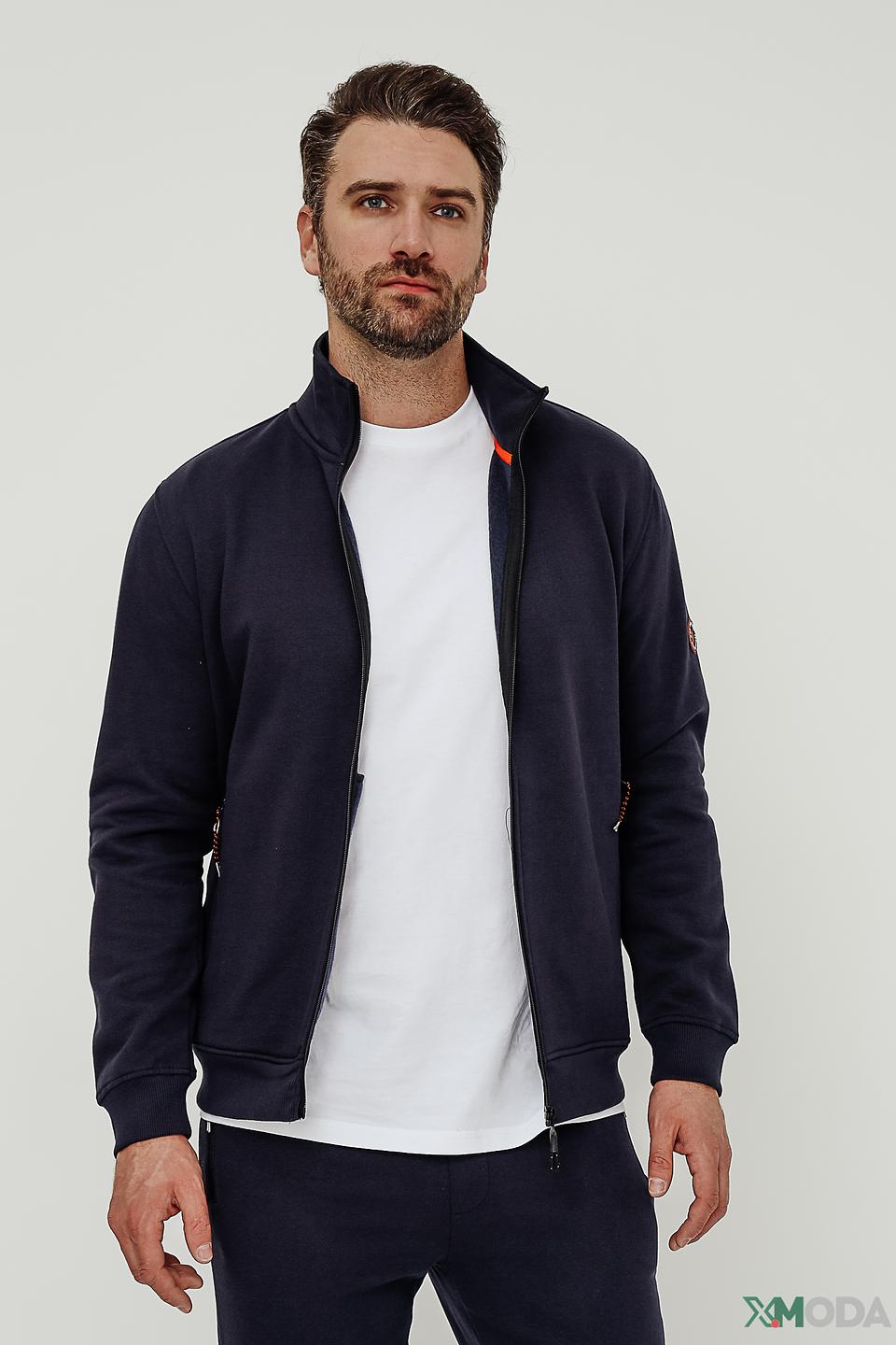 Кардиган Sea Barrier мужской тёмно-синий