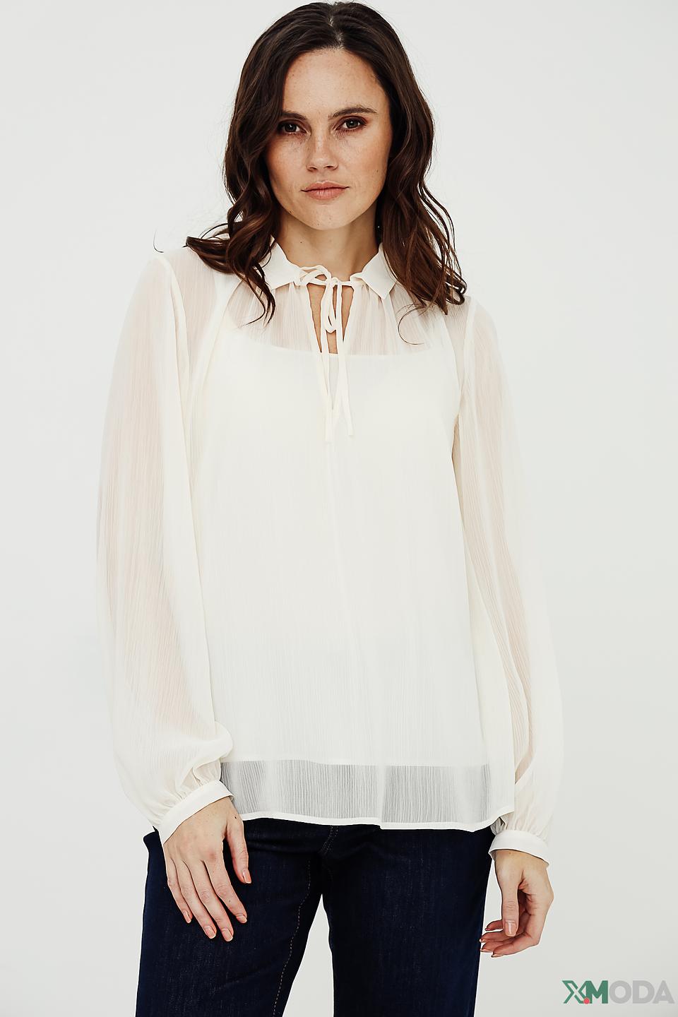 Блуза Joop! женская белая с завязкой