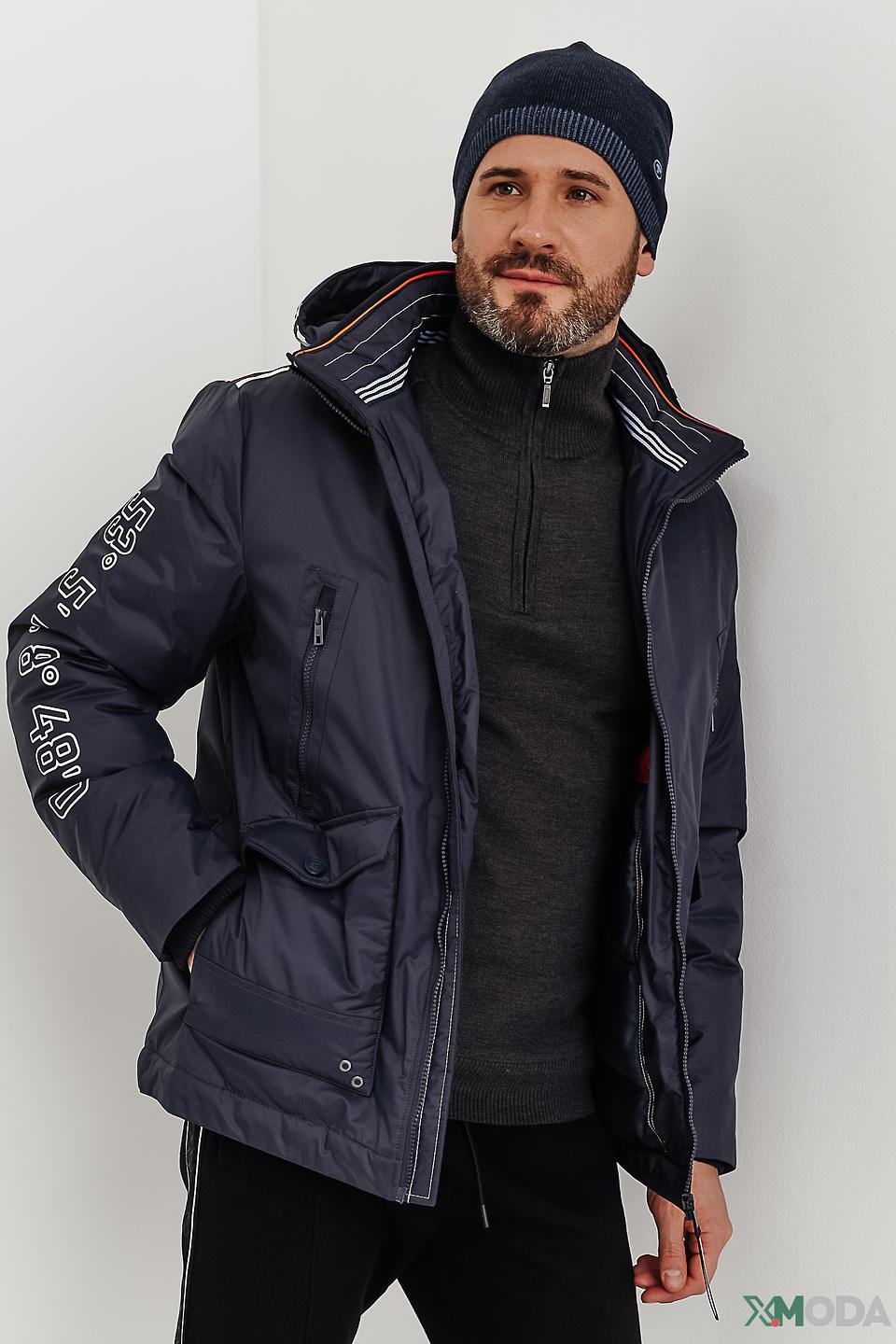 Шапка Tom Tailor вязаная синяя