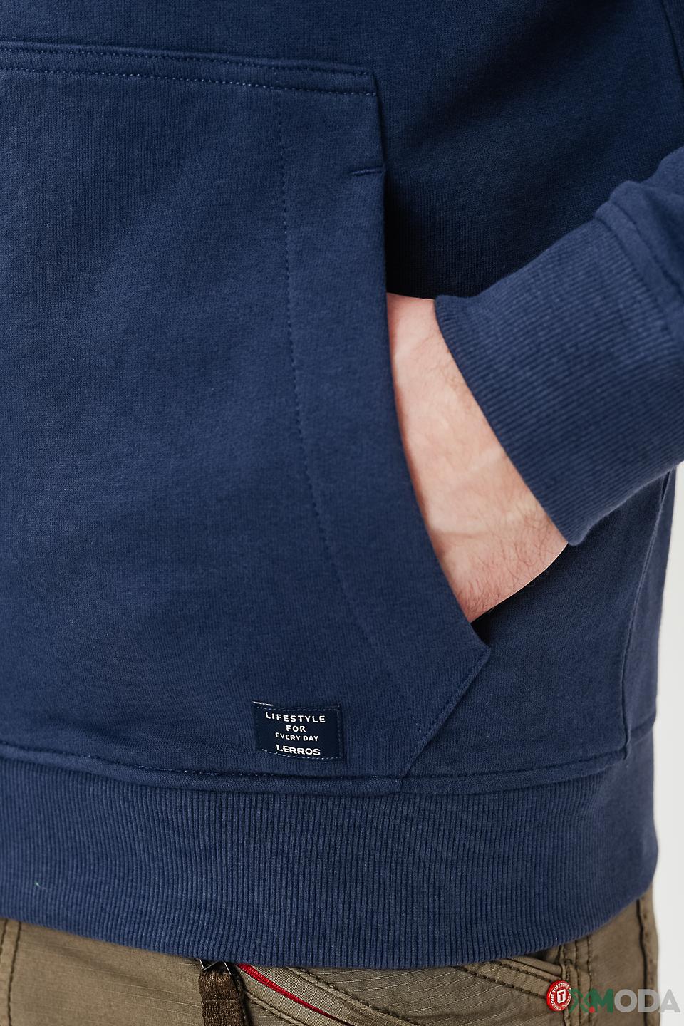 Кардиган Lerros с капюшоном синий
