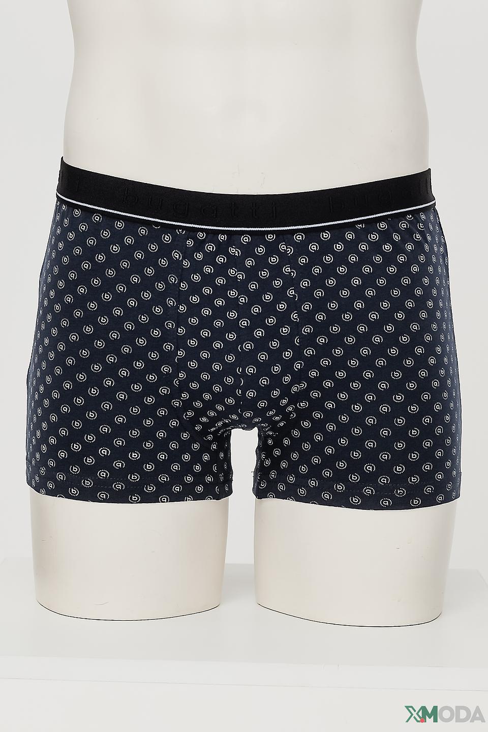 Трусы Bugatti ACC с принтом чёрные