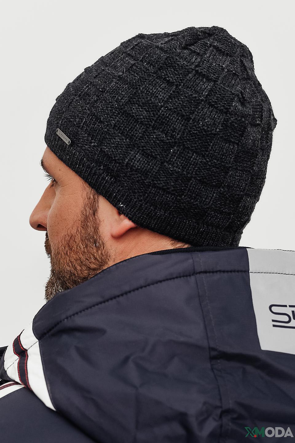Шапка Wegener мужская чёрная