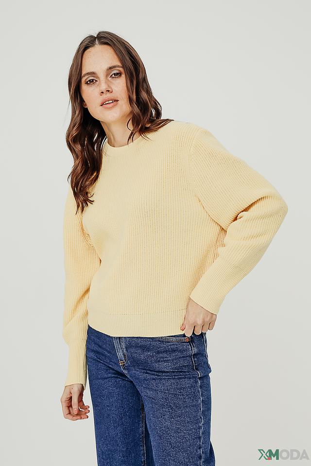 Пуловер Taifun светло-жёлтый