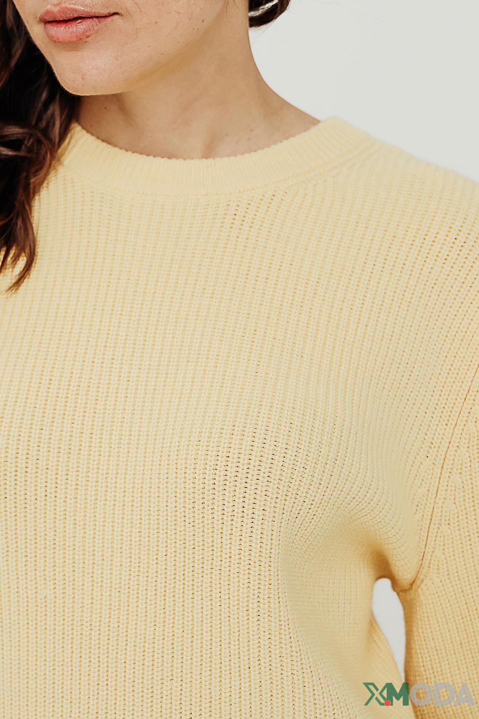 Пуловер Taifun светло-жёлтый