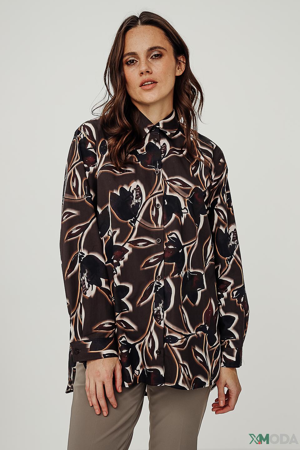 Рубашка Be Yourself с цветочным принтом