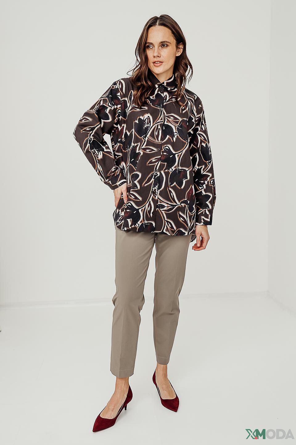 Рубашка Be Yourself с цветочным принтом