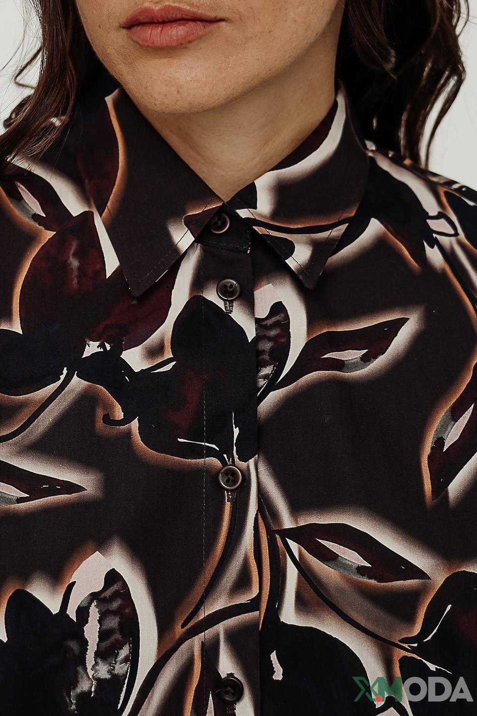 Рубашка Be Yourself с цветочным принтом