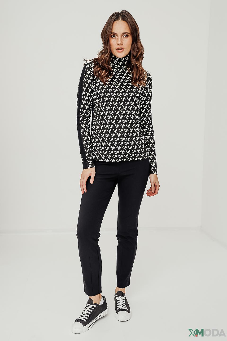 Брюки трик Marc Cain Collections чёрные