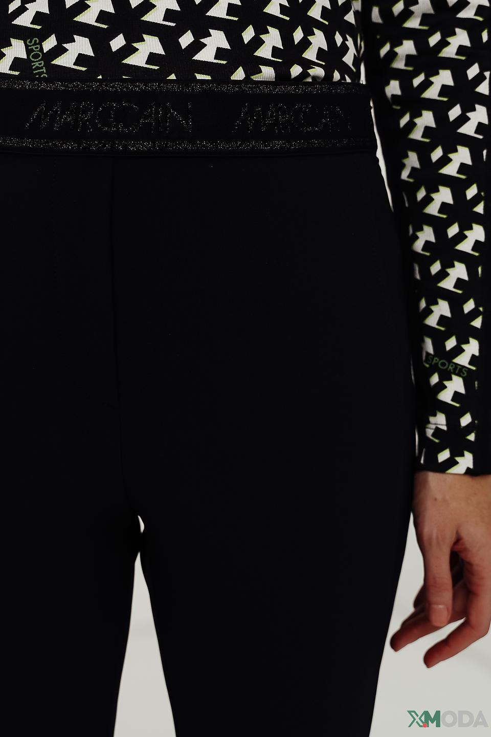 Брюки трик Marc Cain Collections чёрные