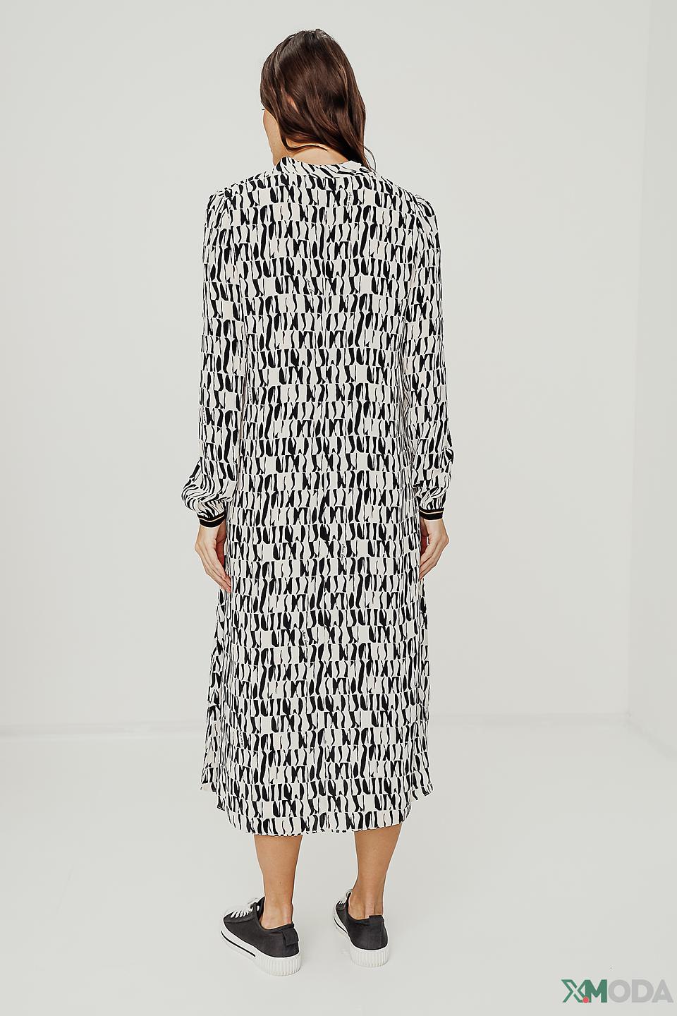 Платье Marc Cain с абстрактным принтом