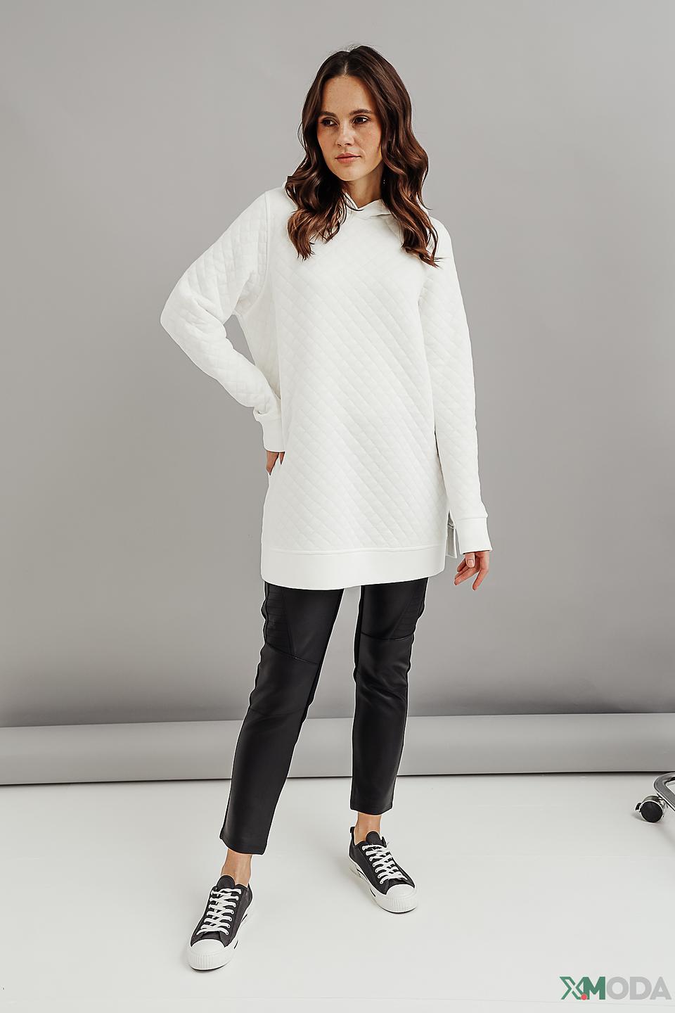 Пуловер Gerry Weber EDITION белый стеганый