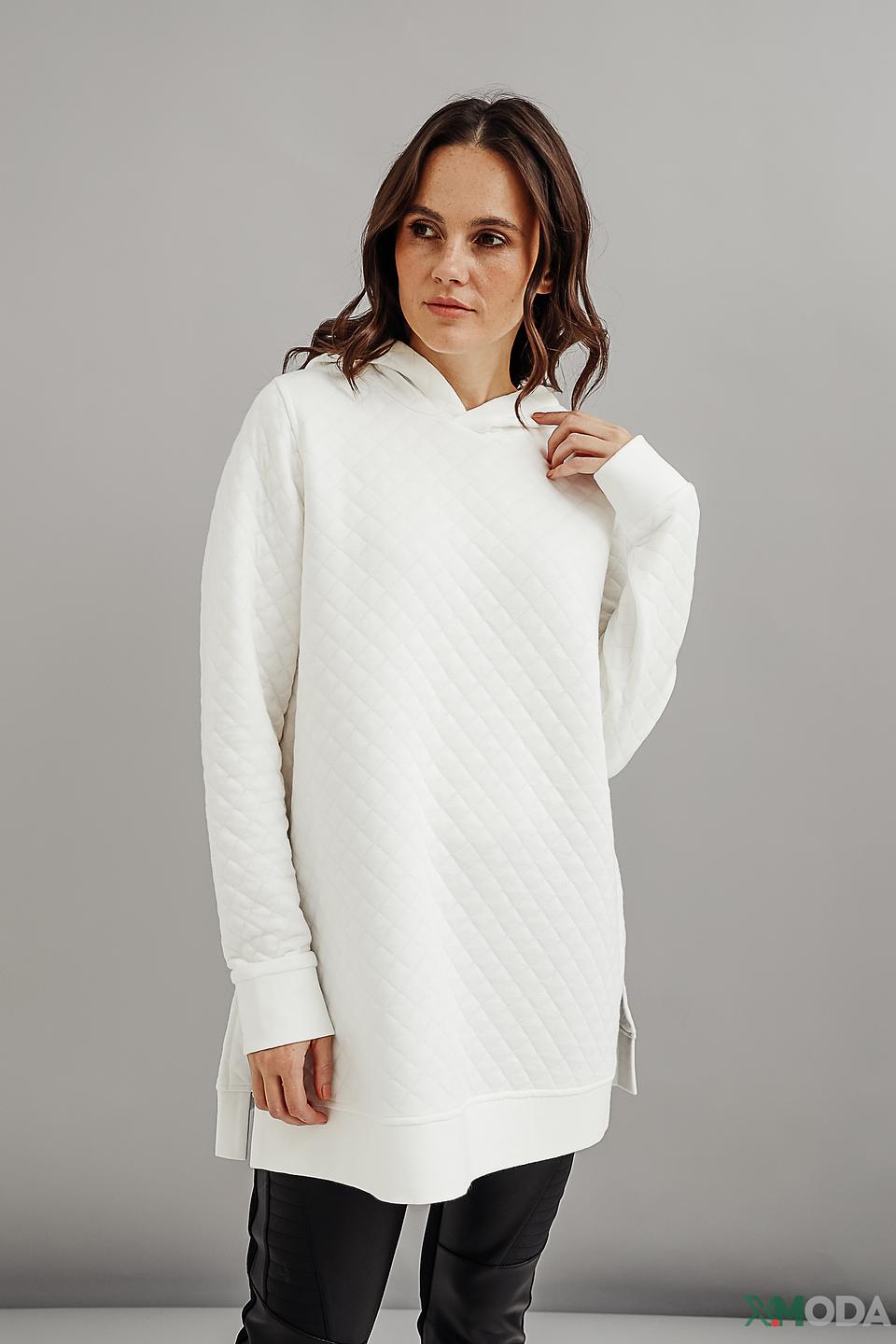 Пуловер Gerry Weber EDITION белый стеганый