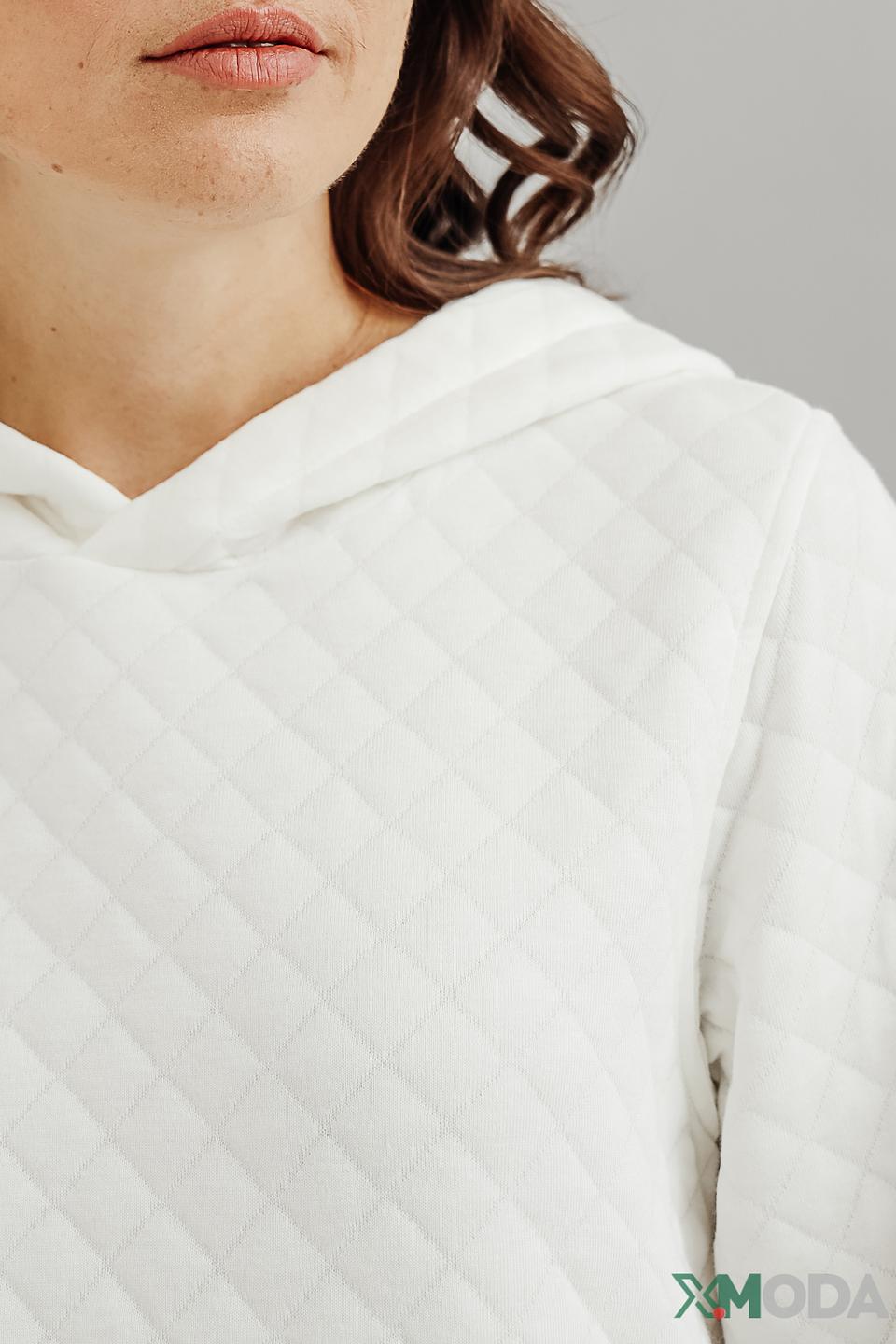 Пуловер Gerry Weber EDITION белый стеганый