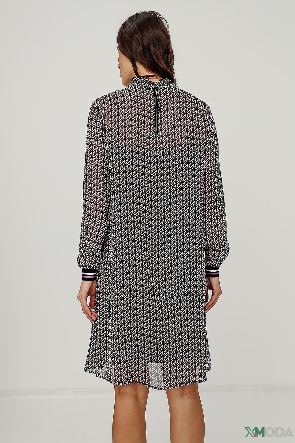 Платье Marc Cain с геометрическим принтом