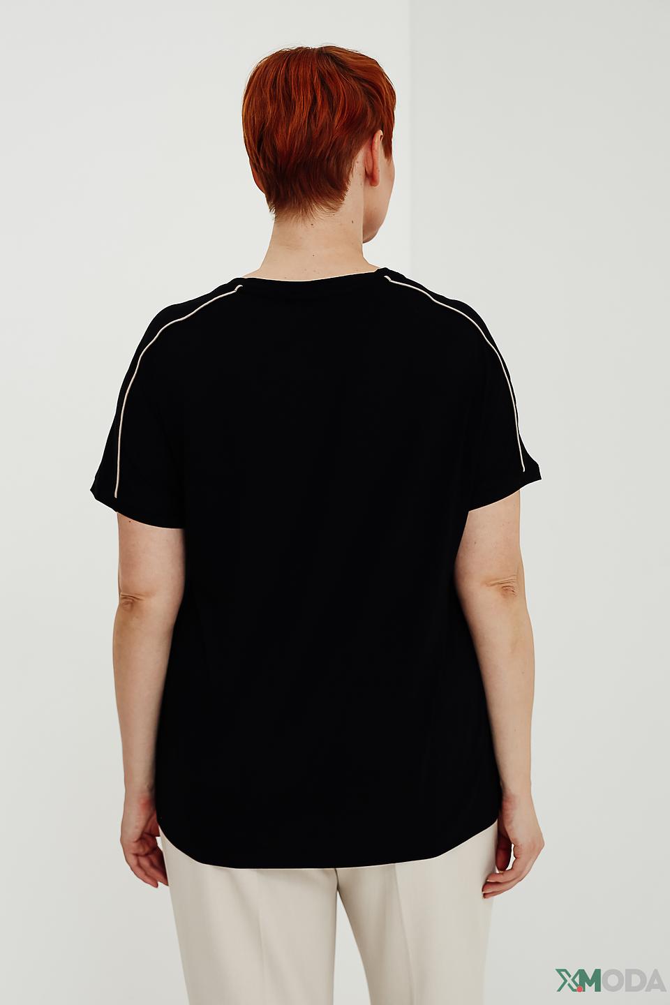 Блуза Frapp в горошек