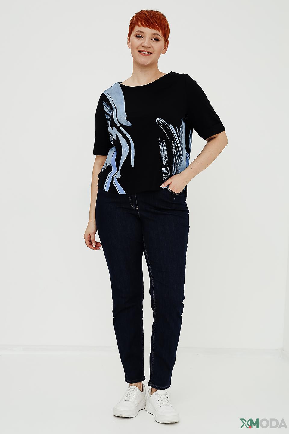 Блуза Taifun с абстрактным рисунком