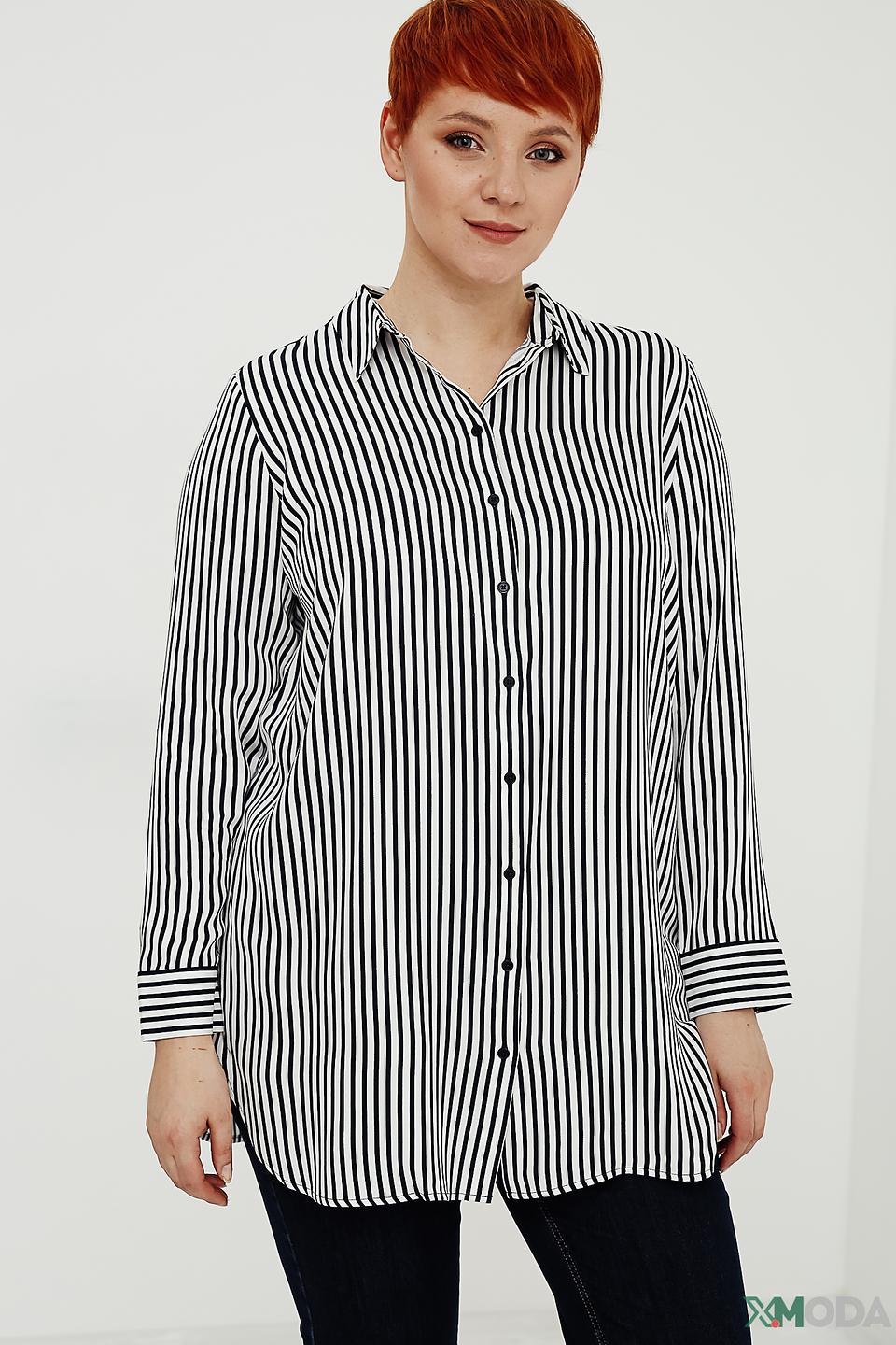 Рубашка Via Appia в полоску