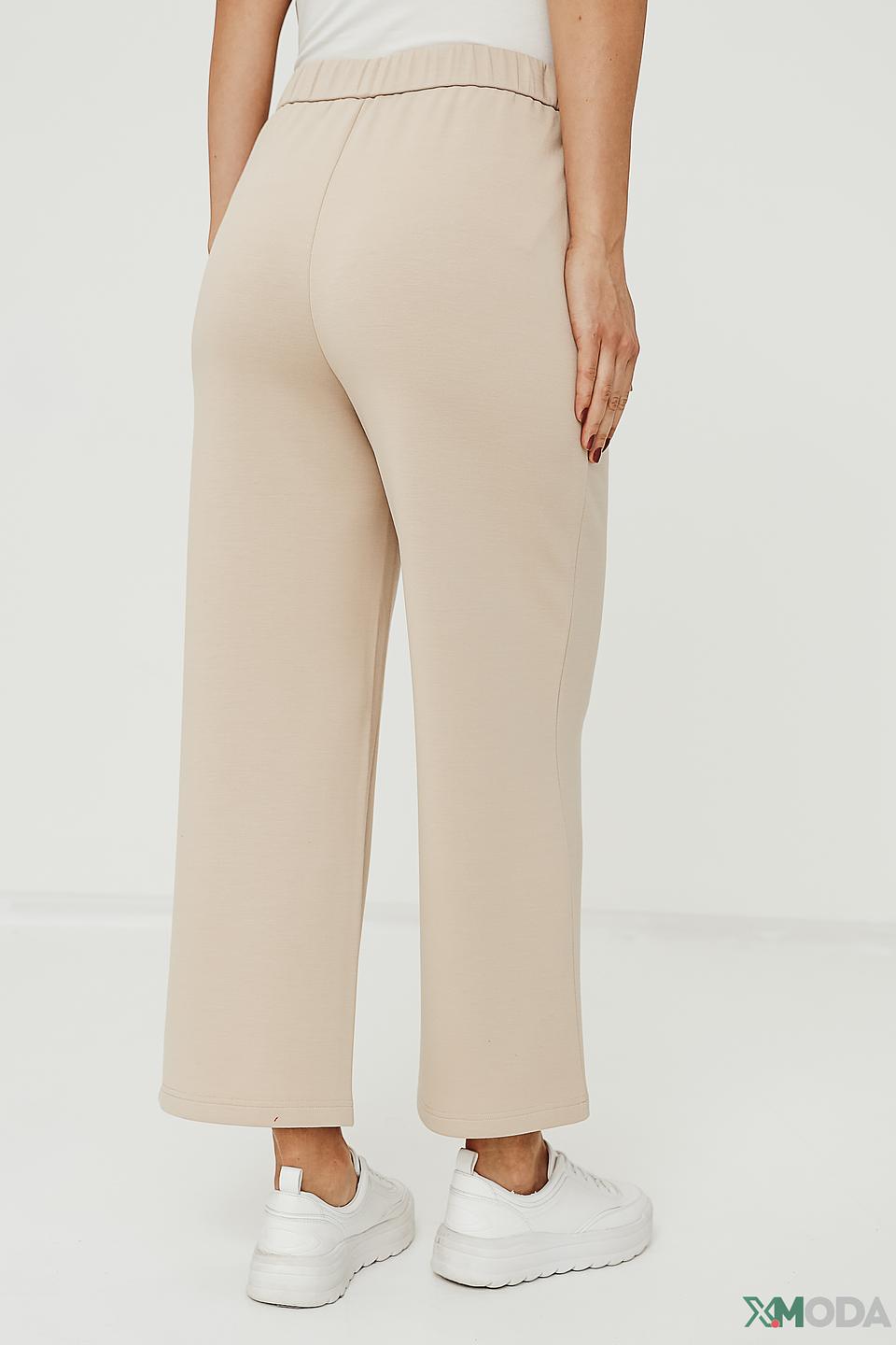 Брюки кюлоты Oui бежевые