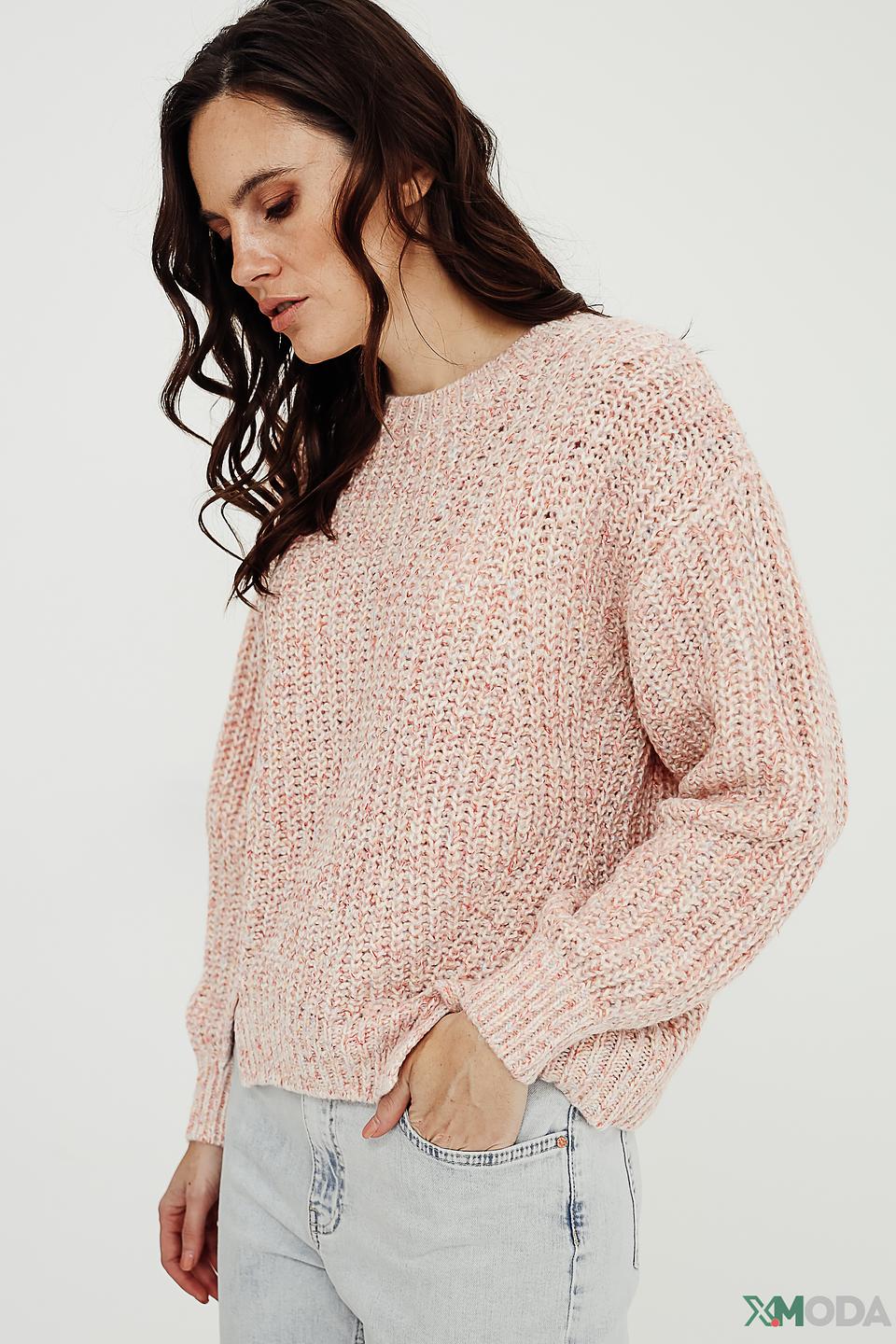 Пуловер Oui женский меланж