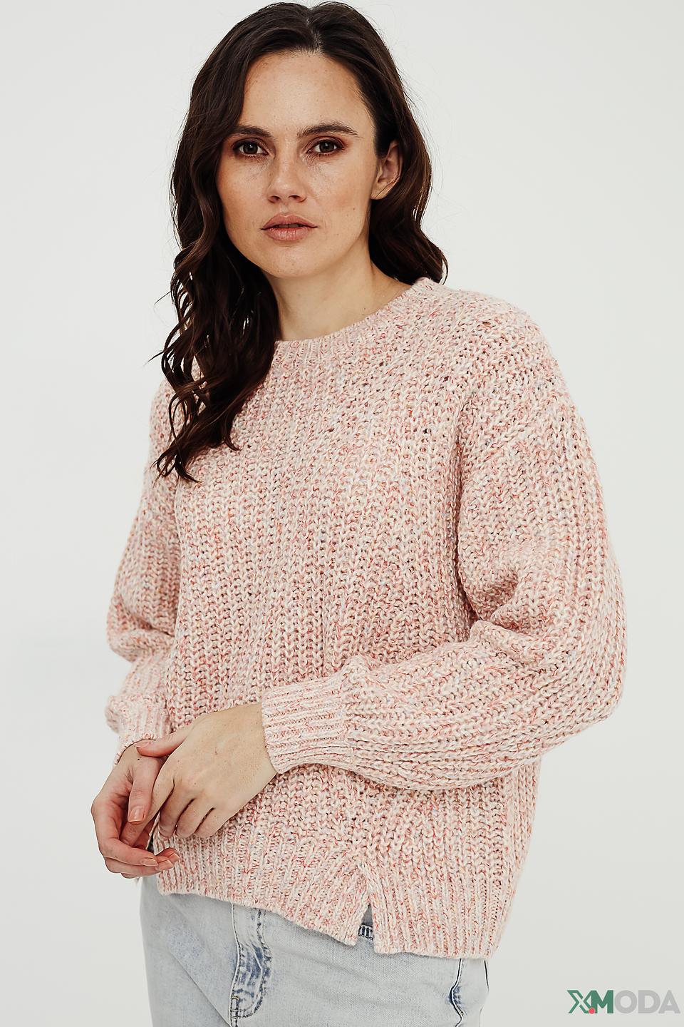 Пуловер Oui женский меланж