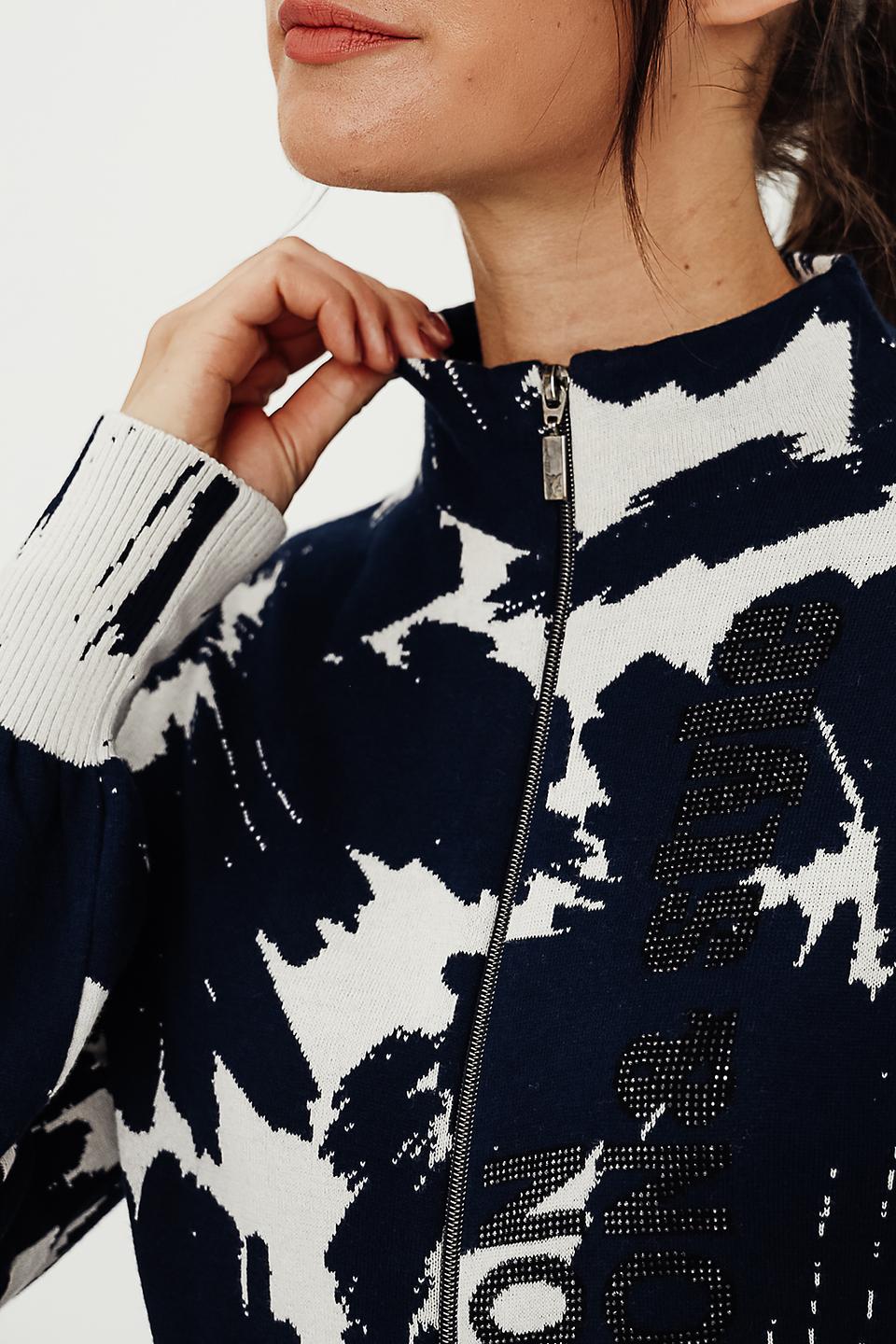 Жакет Monari с абстрактным принтом