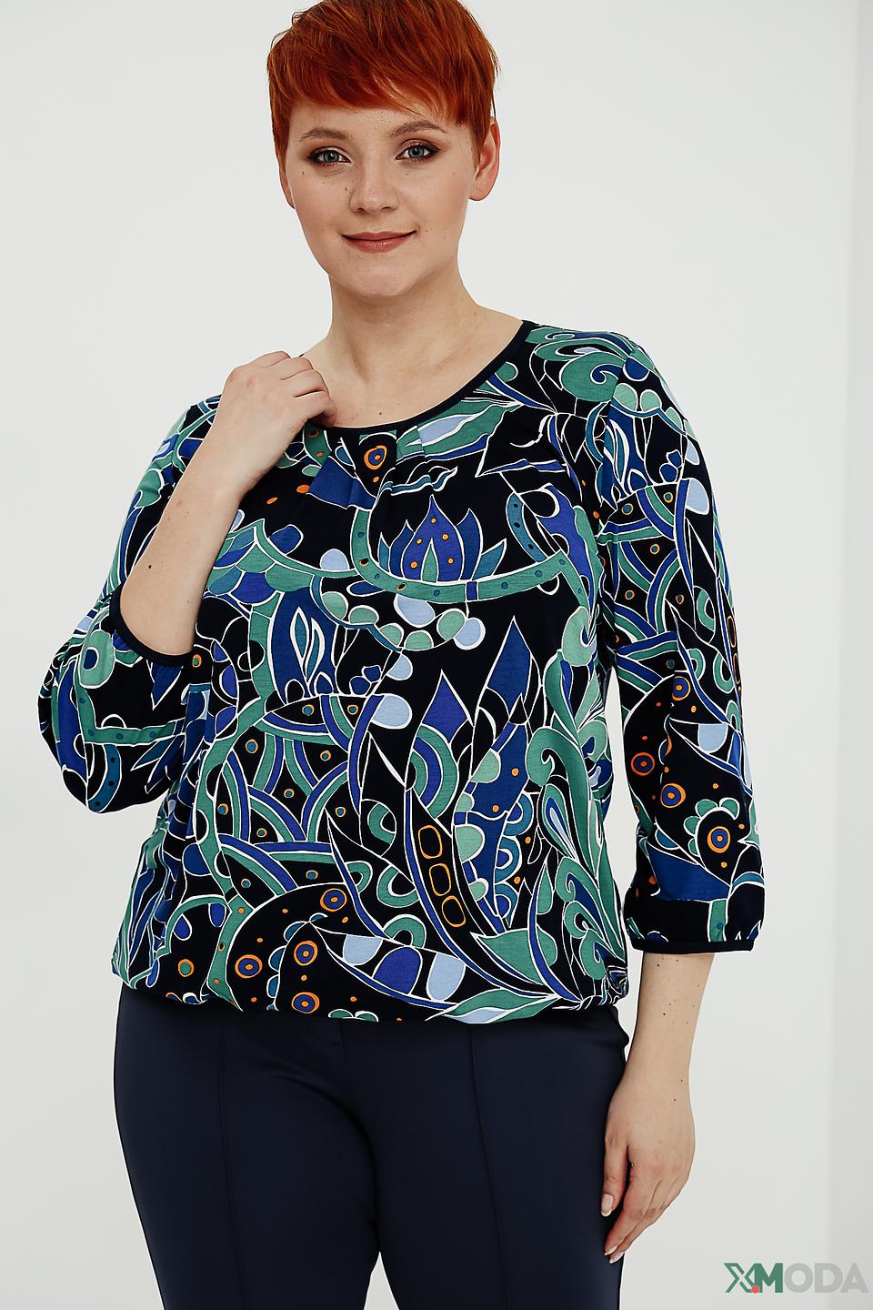 Блуза Via Appia с принтом