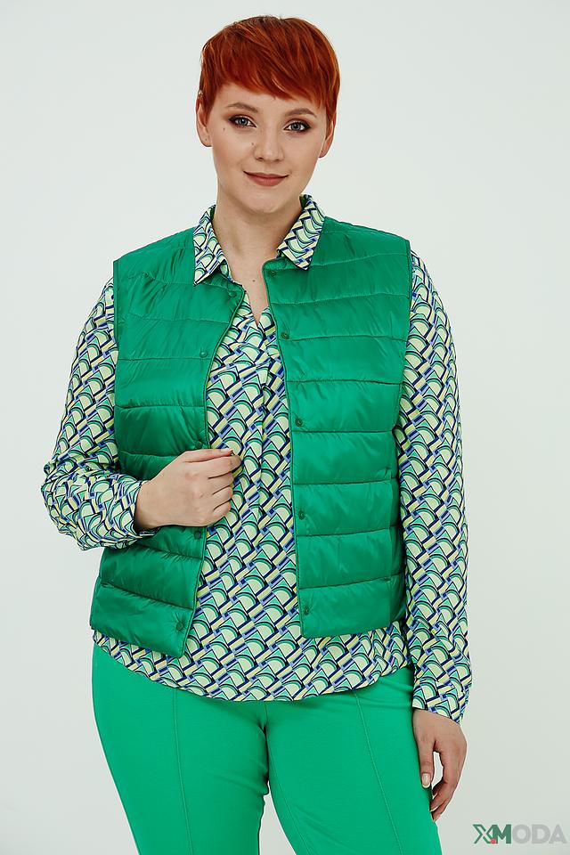 Жилет Gerry Weber зелёный стеганый