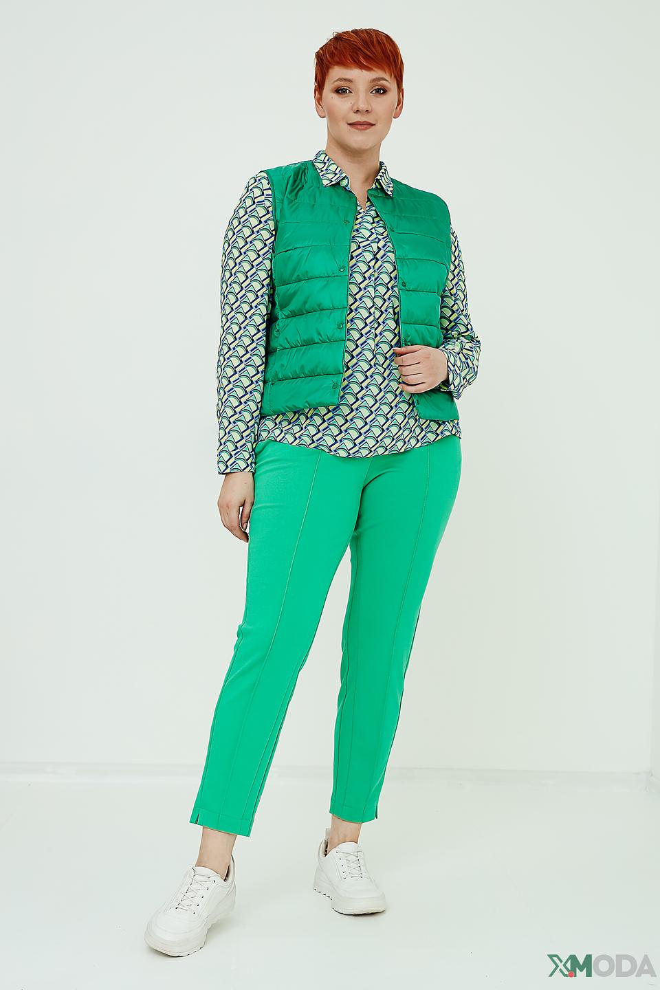 Жилет Gerry Weber зелёный стеганый