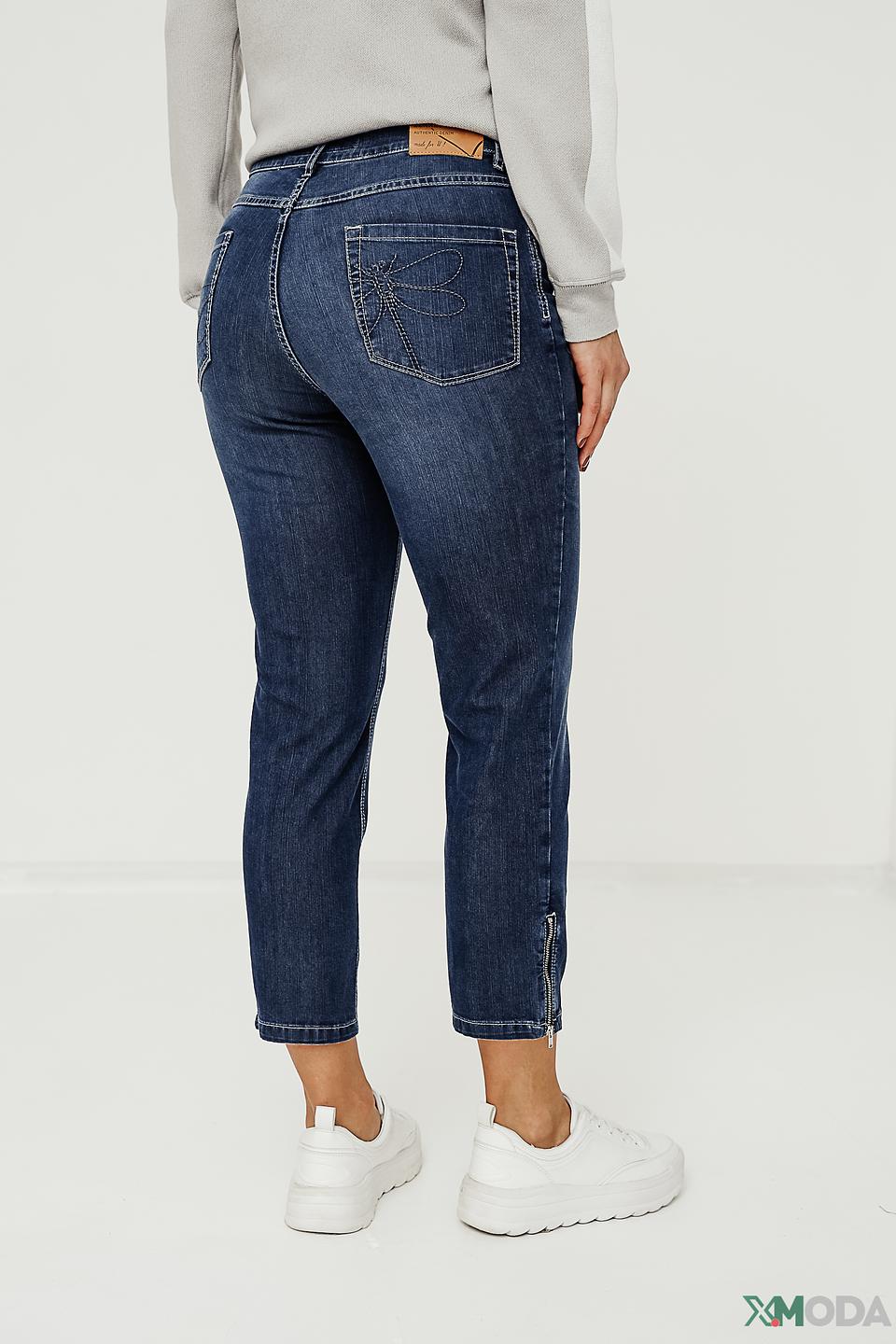 Джинсы Zerres с контрастной отстрочкой синие