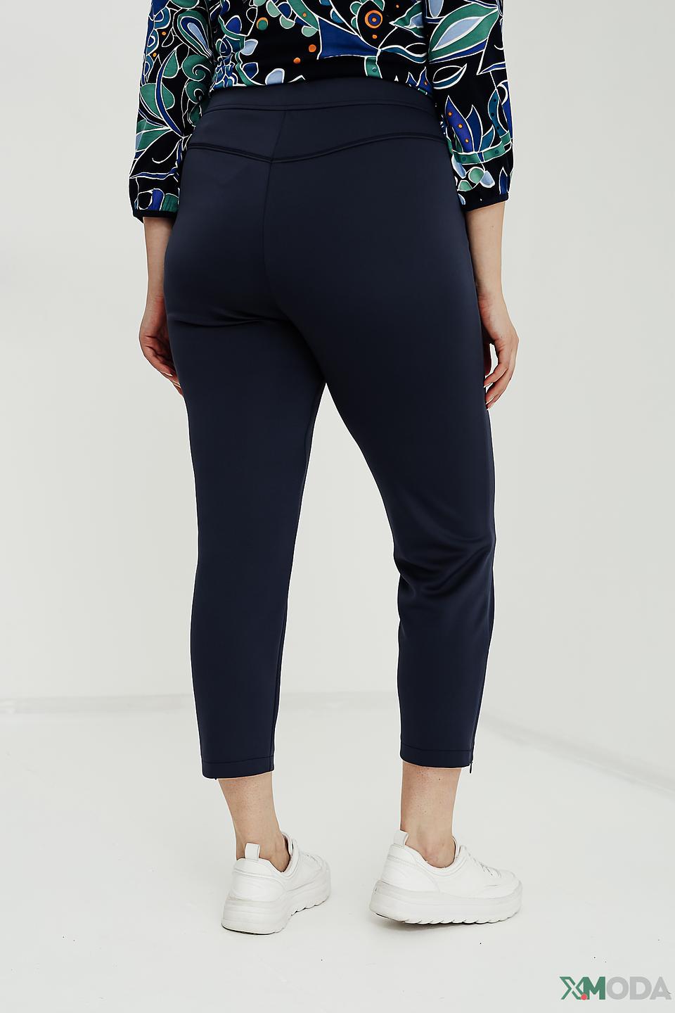 Брюки Bianca кюлоты темно-синие