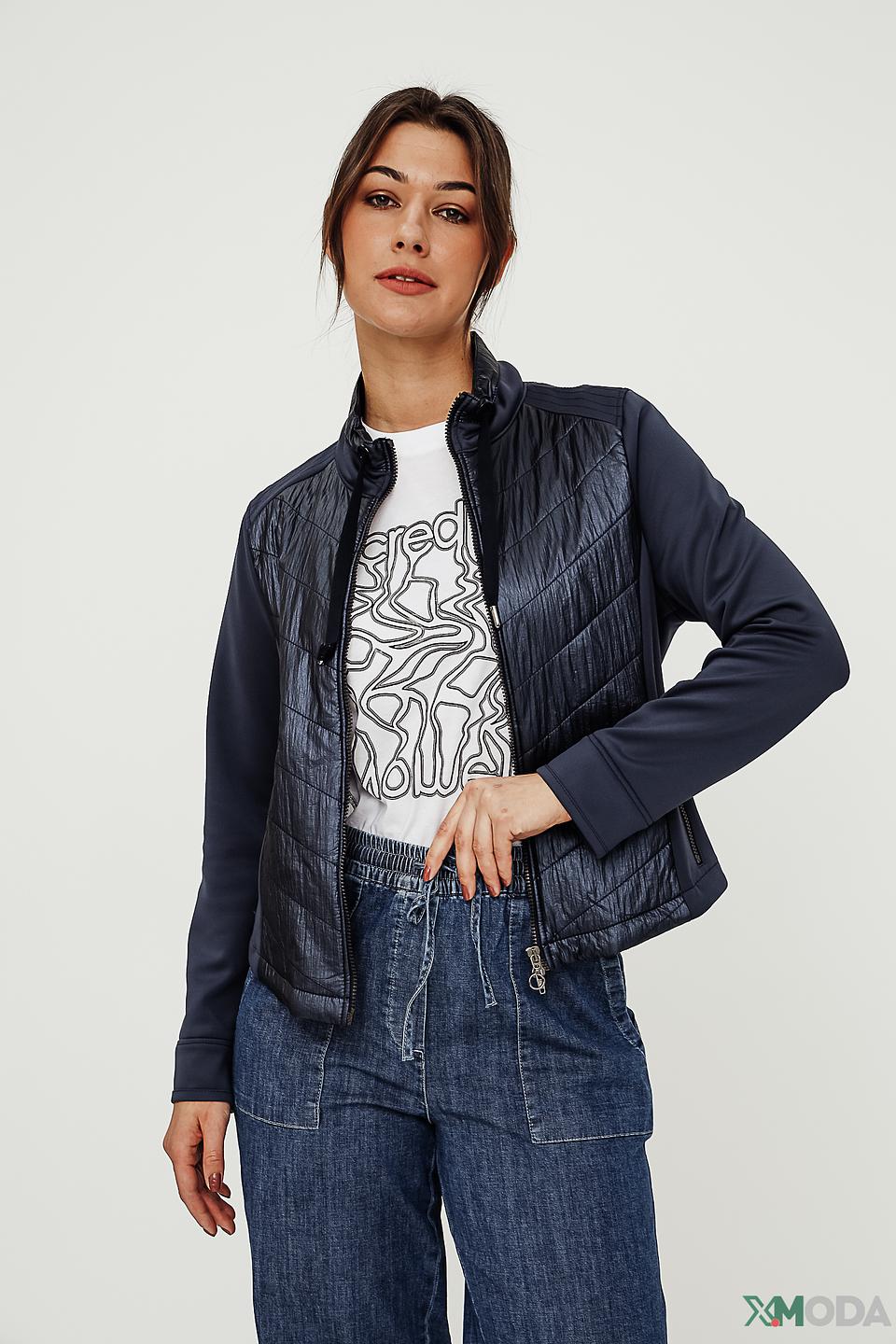 Жакет Bianca стеганый синий