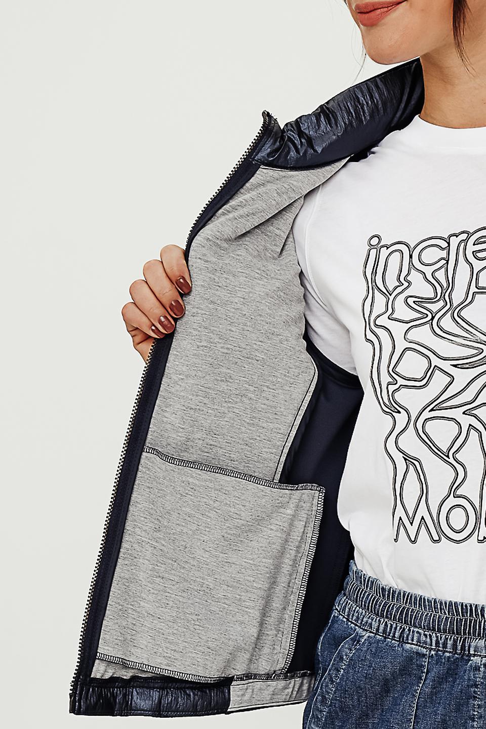 Жакет Bianca стеганый синий