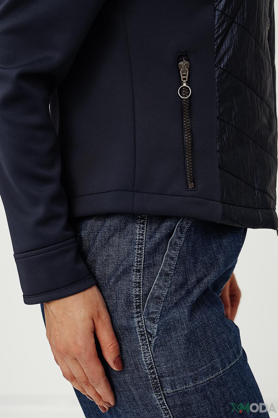 Жакет Bianca стеганый синий