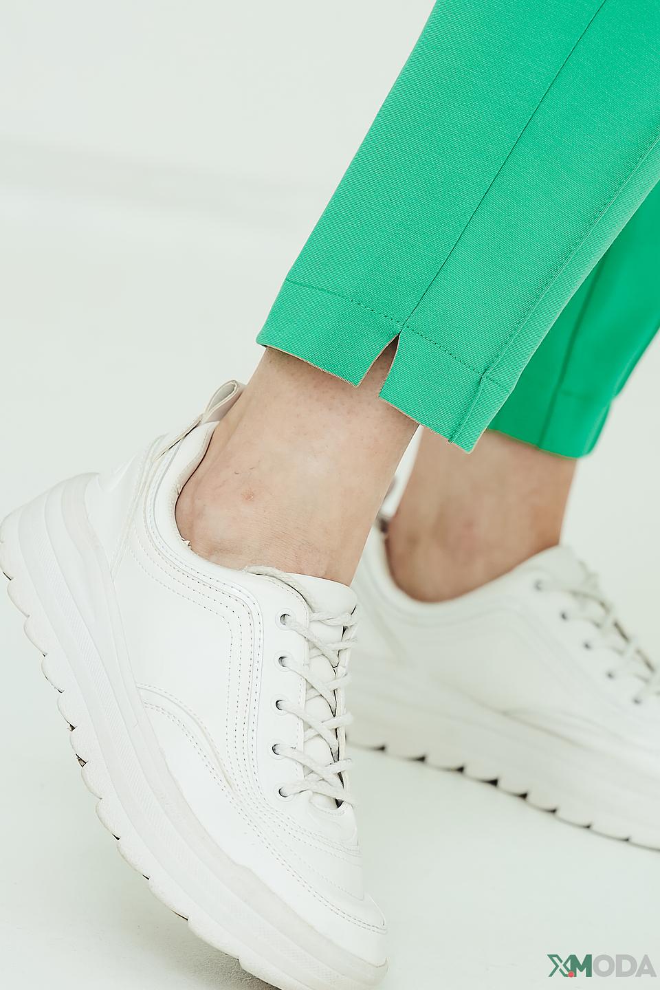 Брюки классические Bianca зелёные