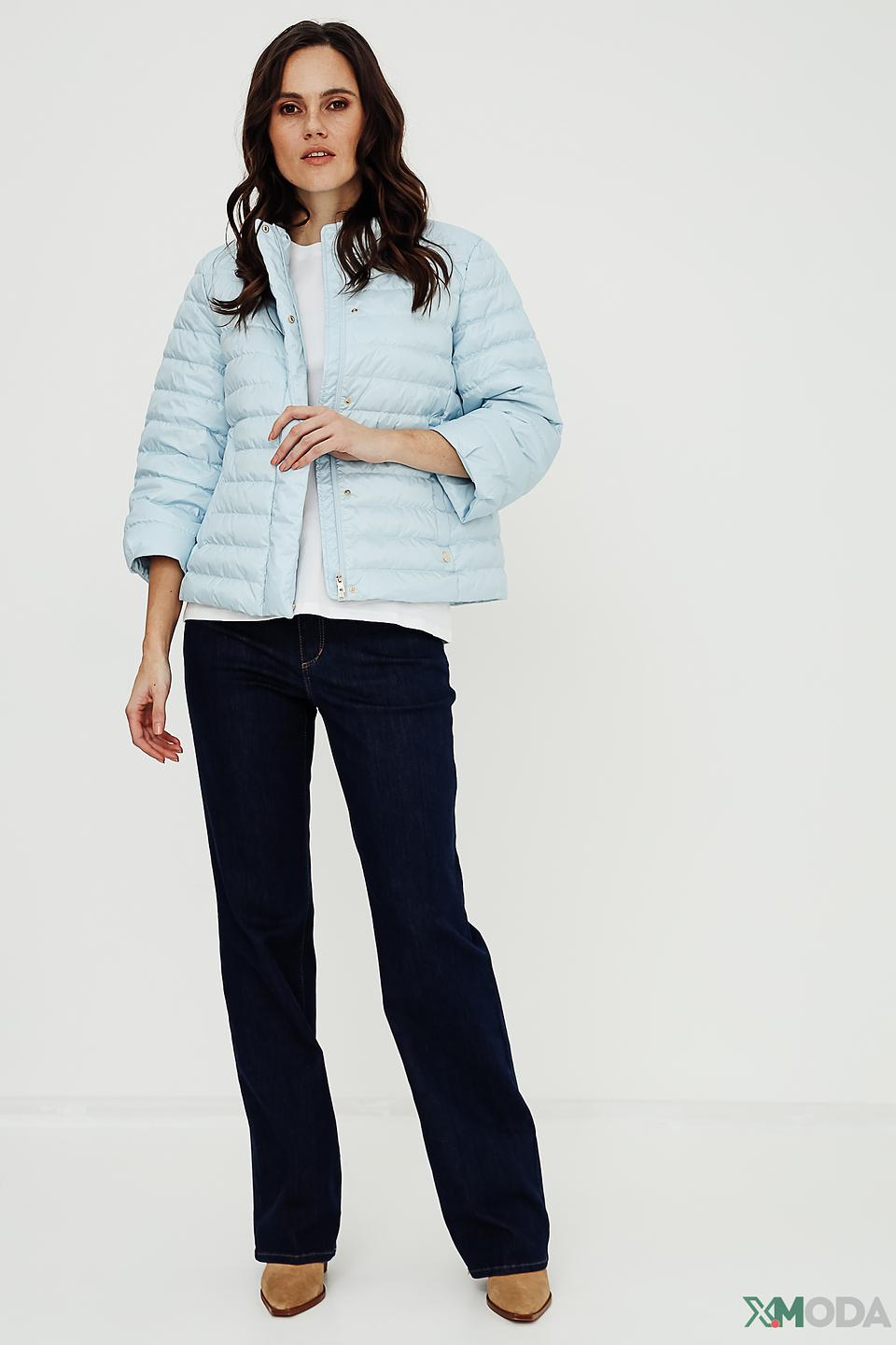 Куртка Marc Cain стеганая голубая