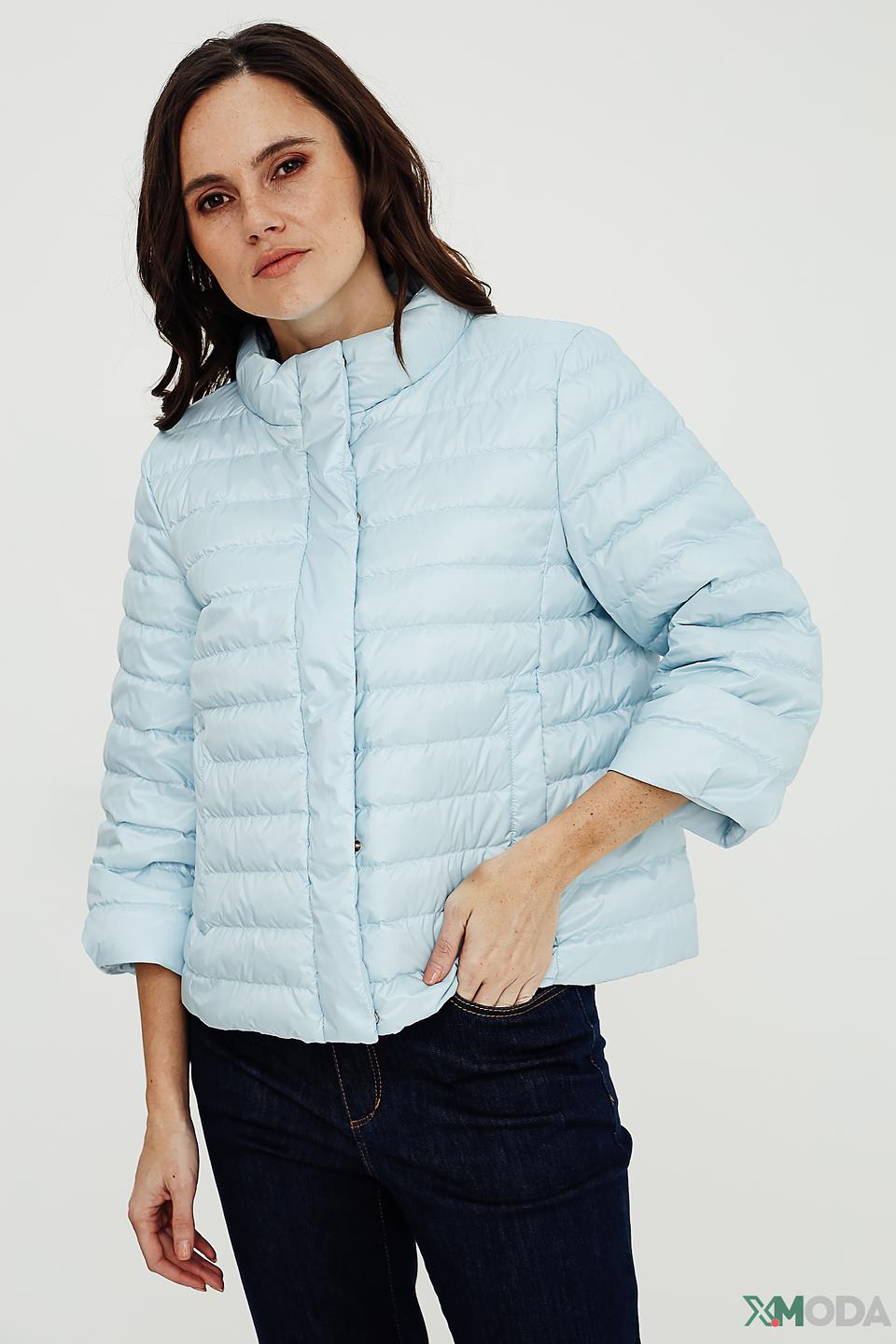 Куртка Marc Cain стеганая голубая