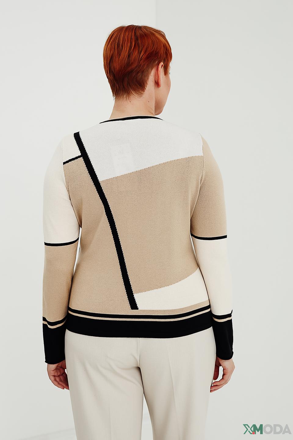 Пуловер Rabe collection с узором