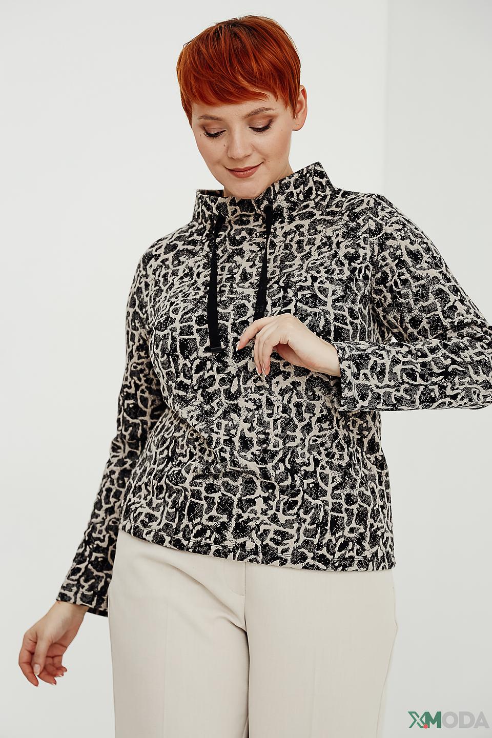 Пуловер Thomas Rabe с принтом