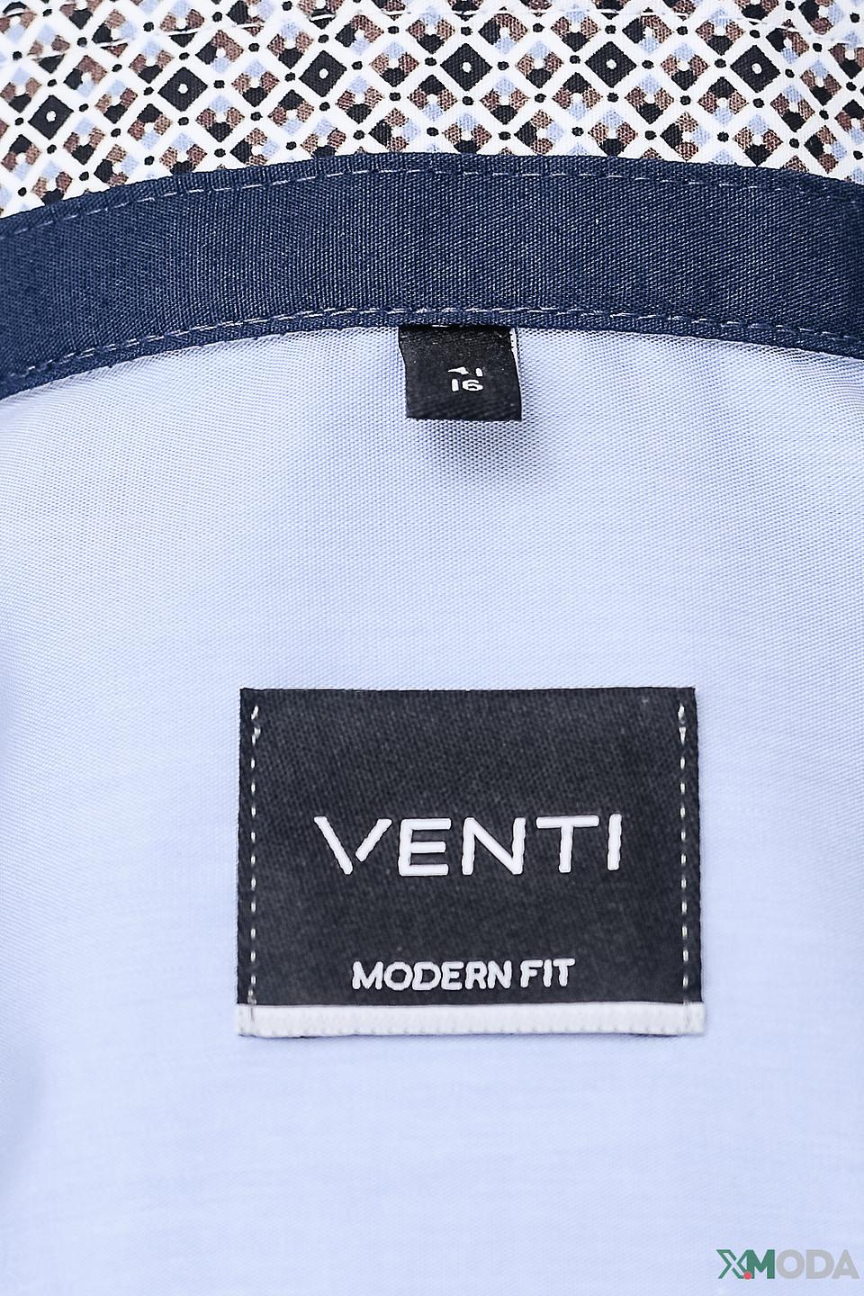 Рубашка Venti голубая приталенная