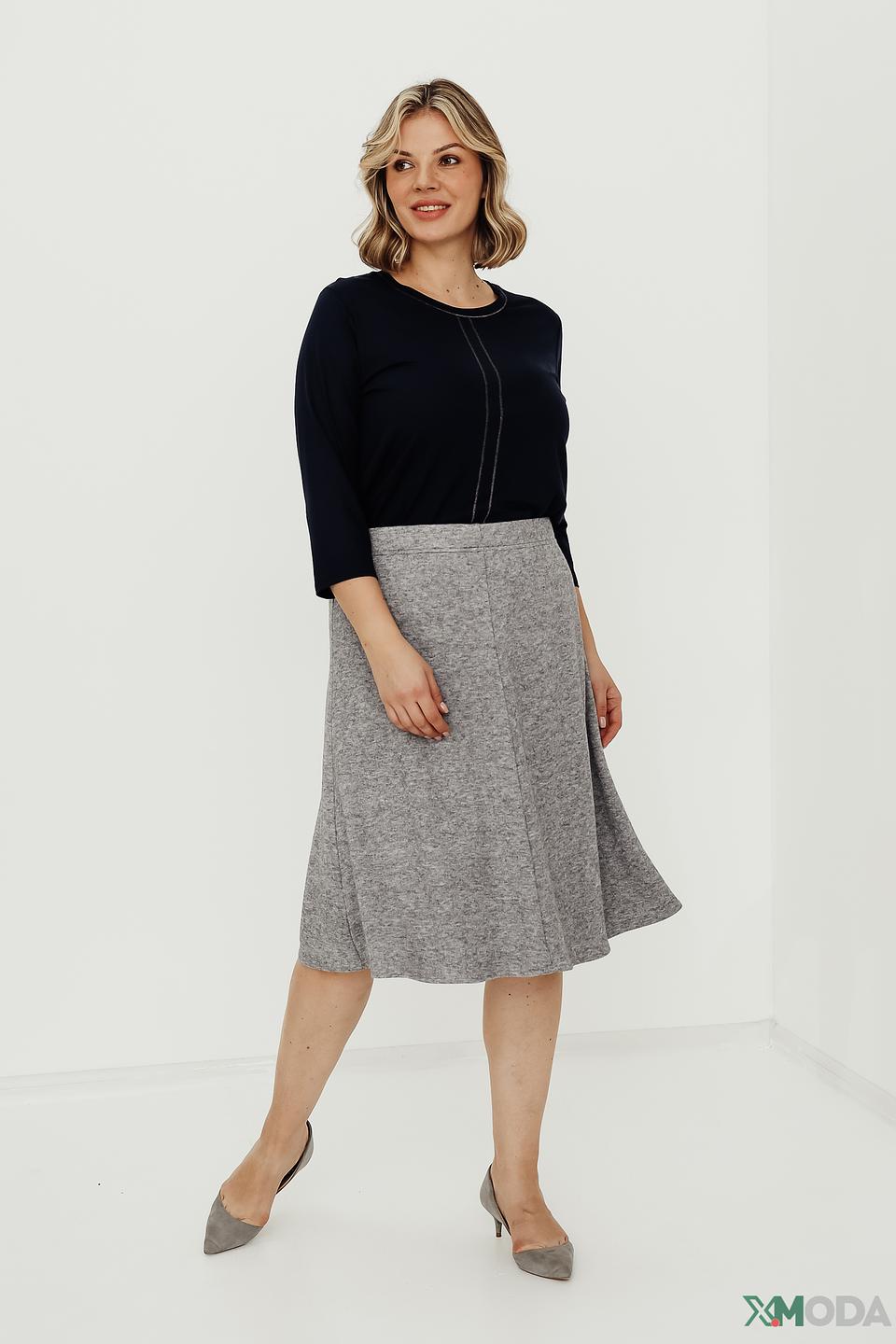 Юбка Frank Walder серая