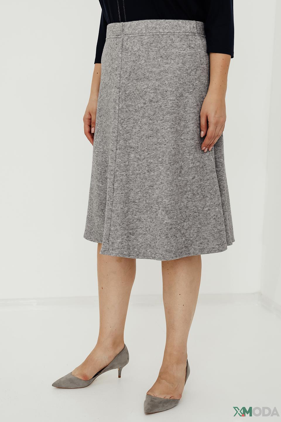 Юбка Frank Walder серая