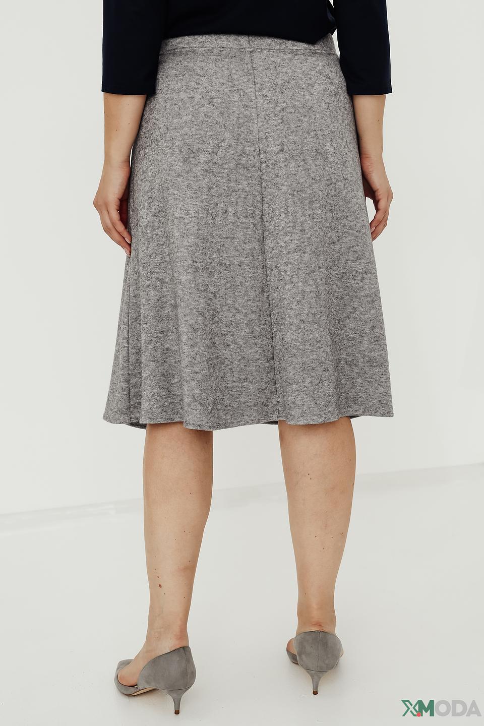 Юбка Frank Walder серая