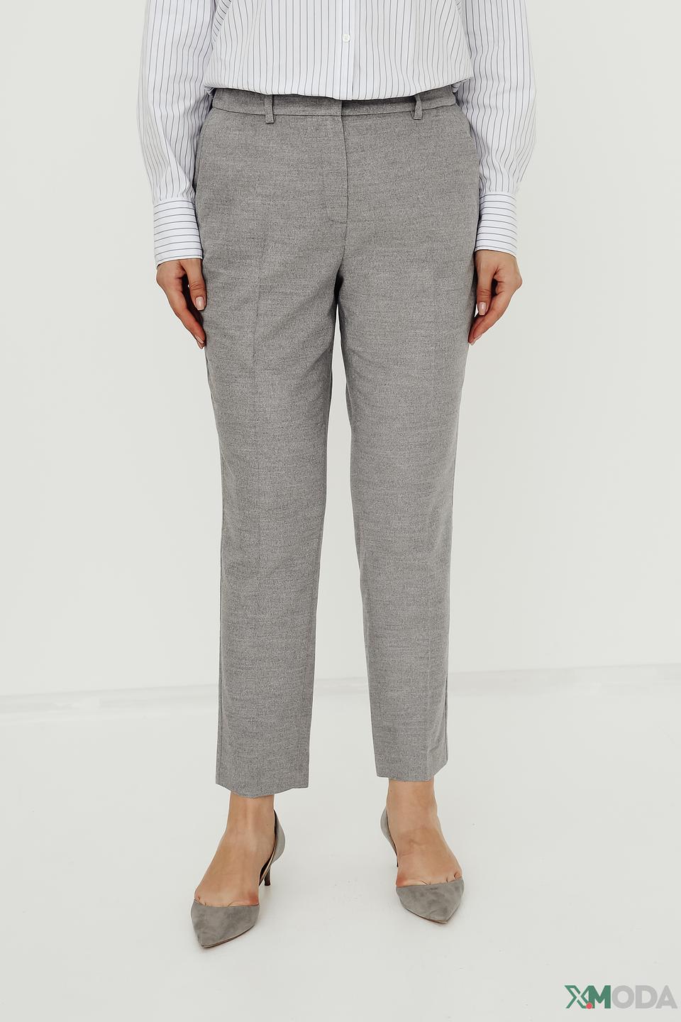 Брюки классические Samoon серые