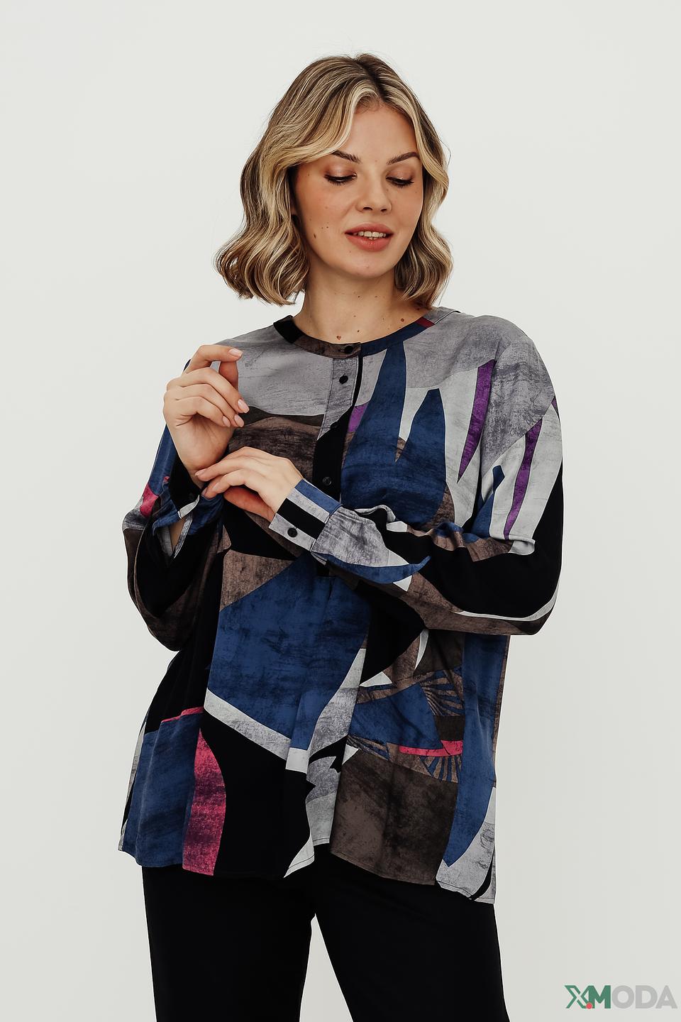 Блуза Samoon с геометрическим принтом