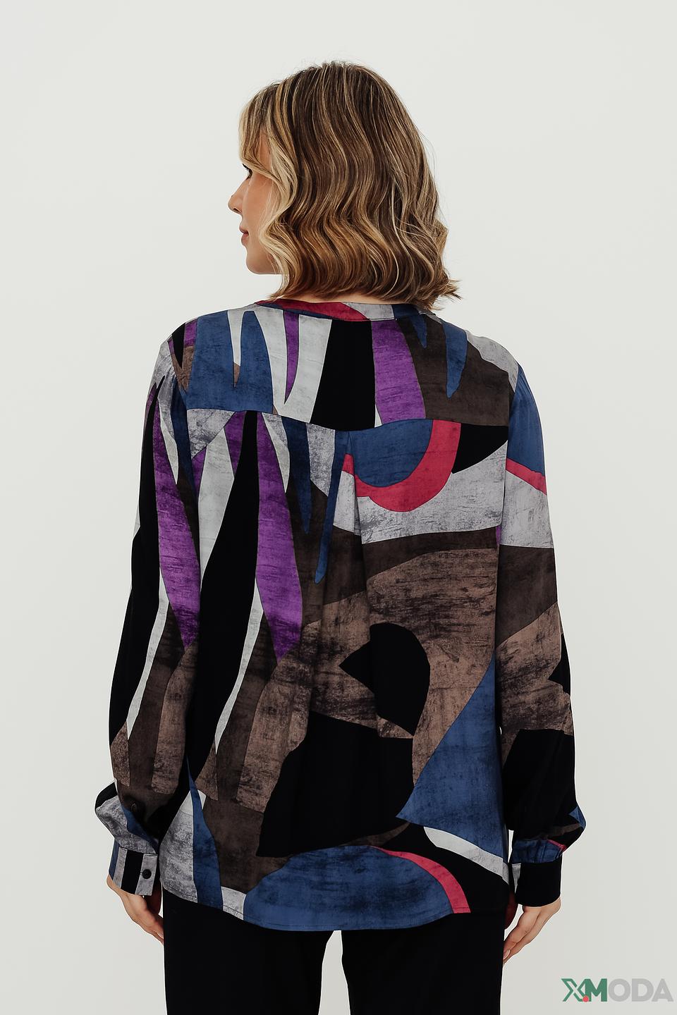 Блуза Samoon с геометрическим принтом