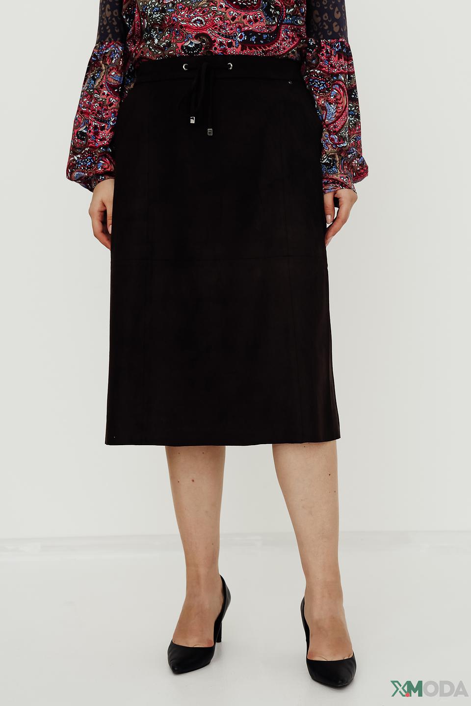 Юбка Gerry Weber чёрная с поясом